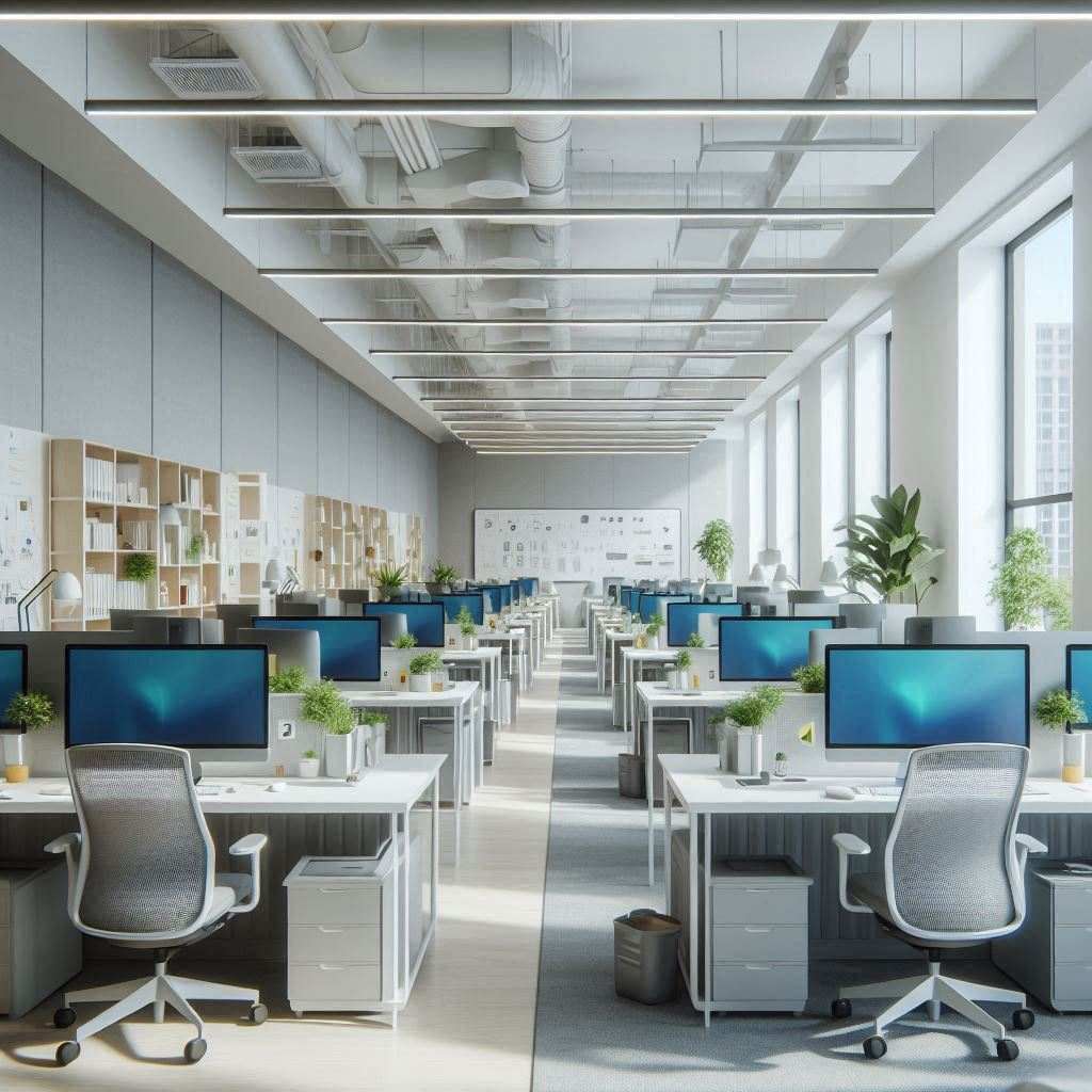 夜班运营组为办公区局部施工协调写字楼办公办公家具布局时容易漏掉哪些细节